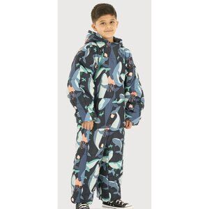SELK BAG Recycled Deep Sea Sleeping Bag Suit Outdoor Gorpcore - Kid's Size L
